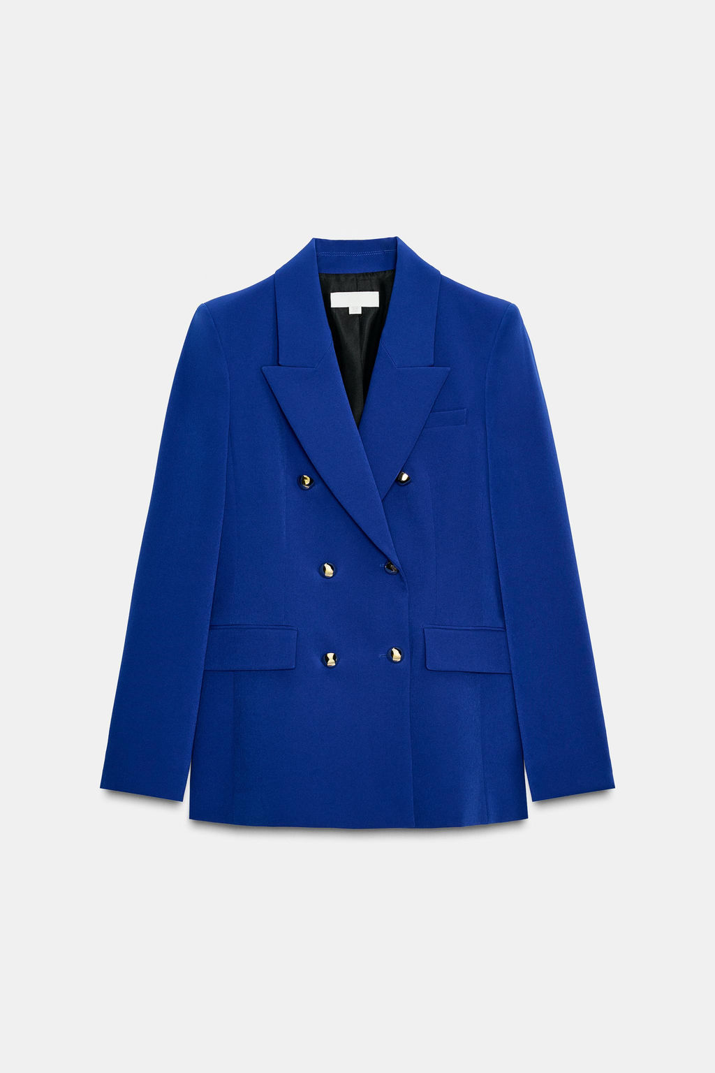 DOUBLE-BREASTED BLAZER WITH SHOULDER PADS - Zara фото 4