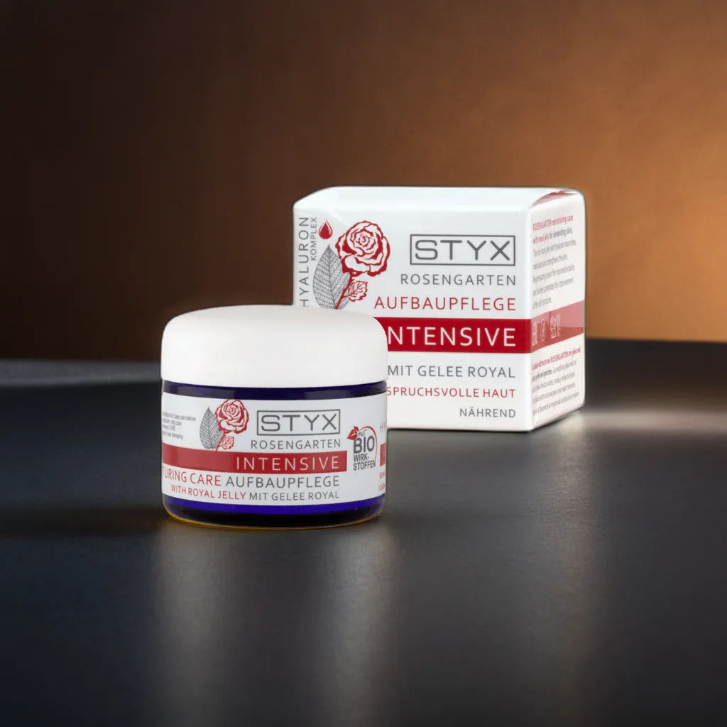 Омолаживающий крем для лица с экстрактом розы РОЯЛ ЖЕЛЕ РОЗОВЫЙ САД STYX, 50 мл фото 2