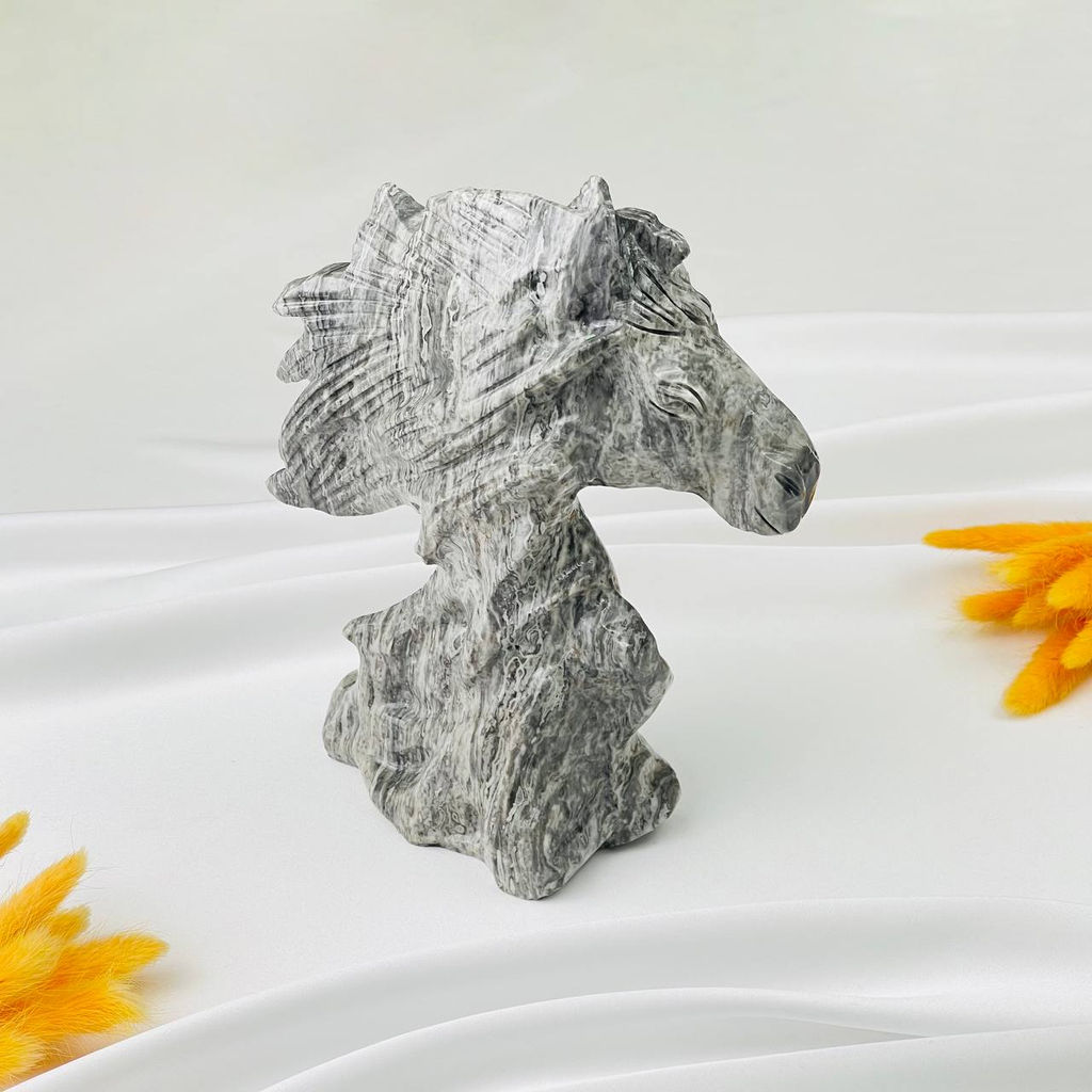 Статуэтка Лошадь из Яшмы