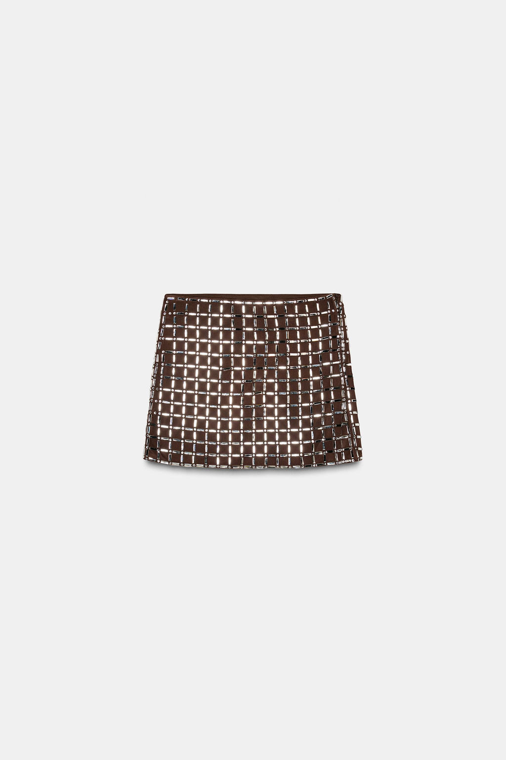 SHINY MINI SKIRT - Zara фото 4