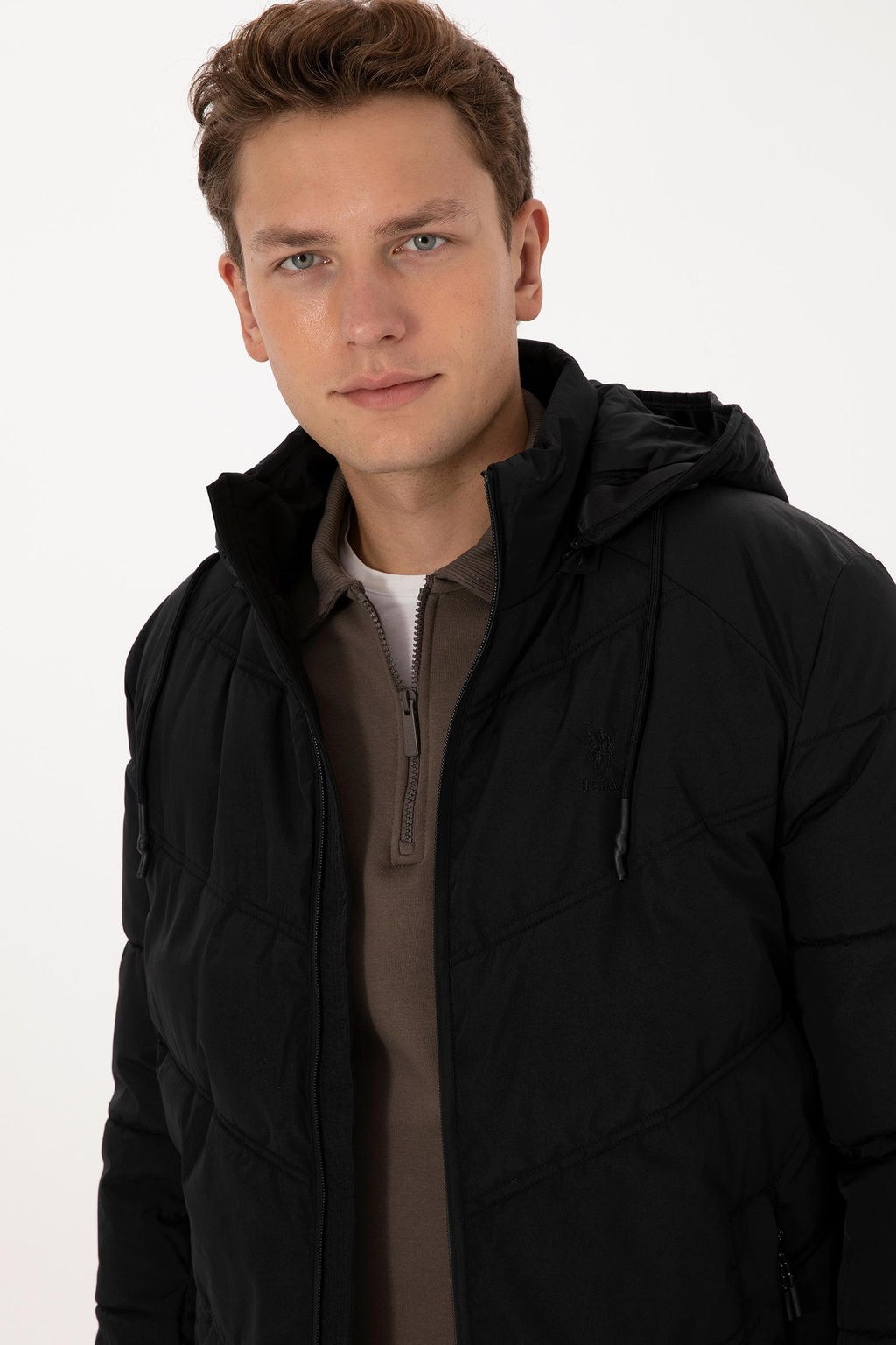 Erkek Siyah Mont - U.s. polo assn фото 2