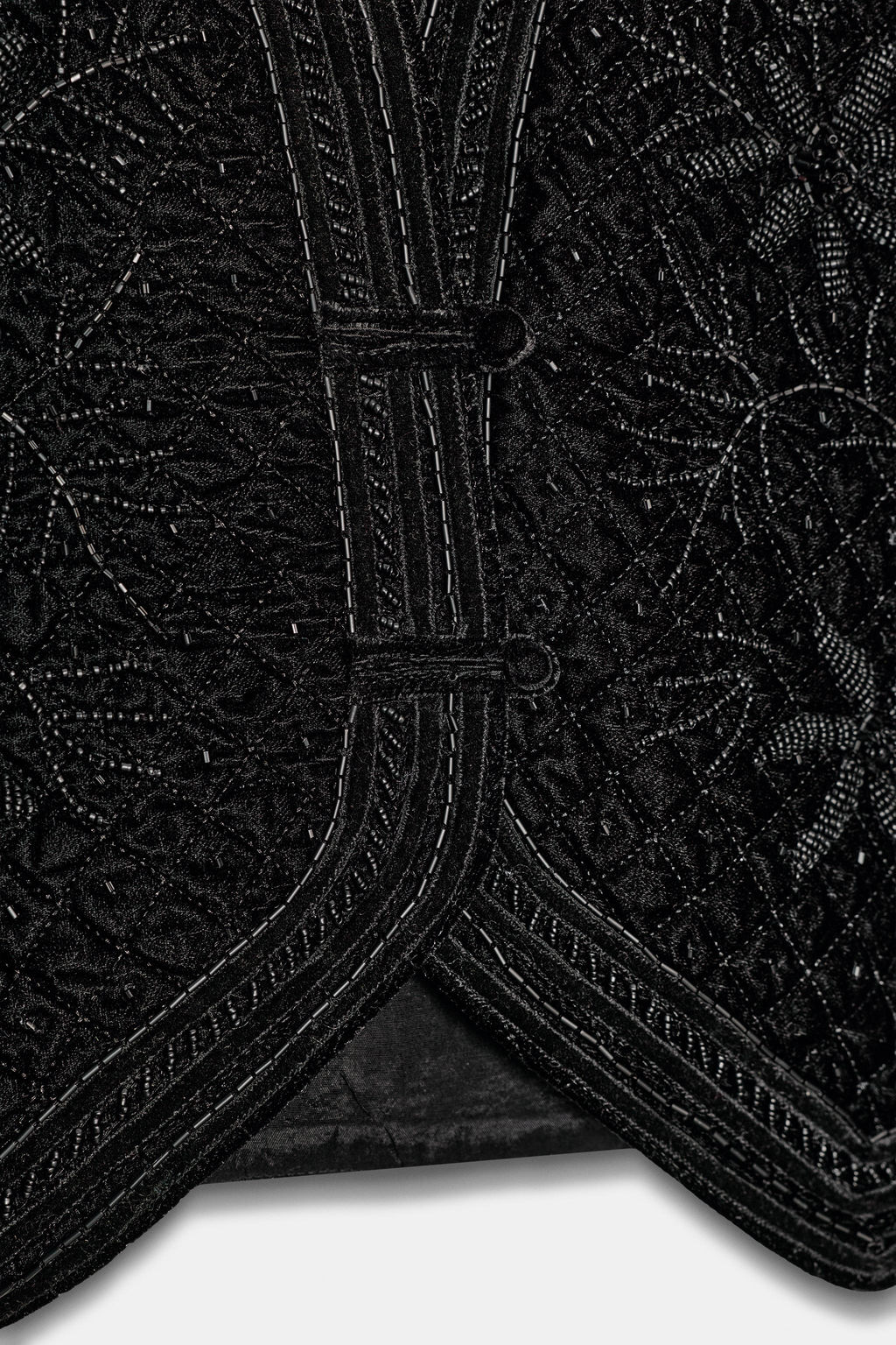 ZW COLLECTION LIMITED EDITION EMBROIDERED VELVET WAISTCOAT - Zara фото 8