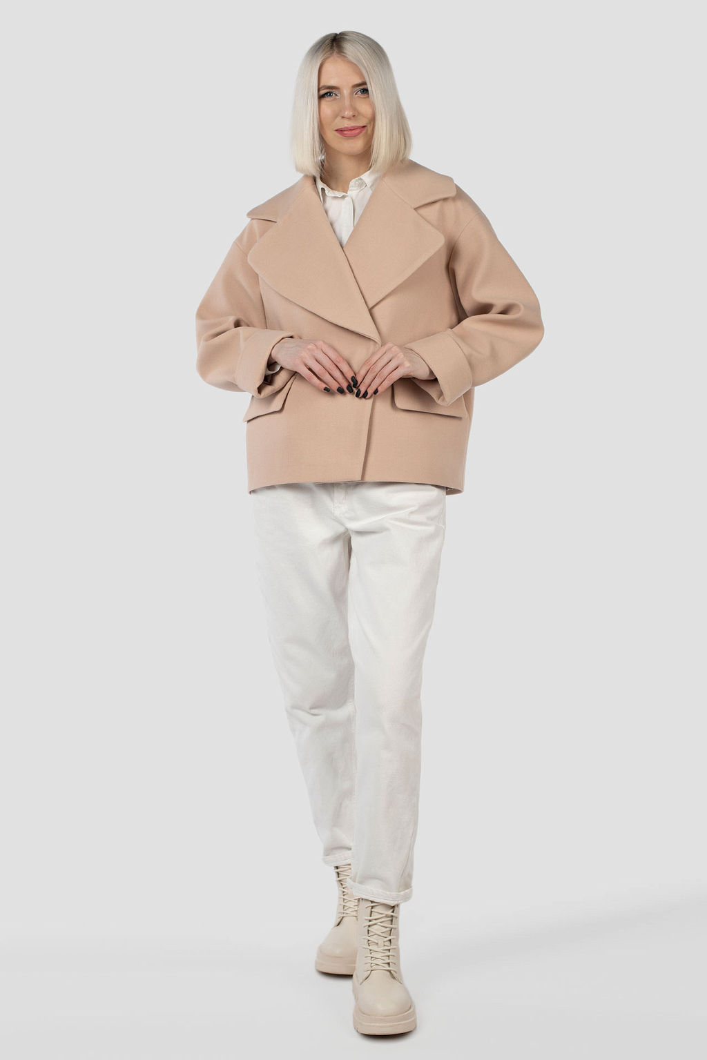 Пальто женское демисезонное - El podio фото 6