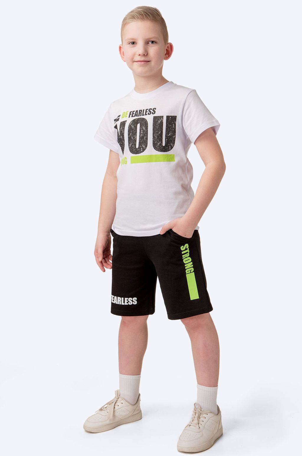 Костюм из хлопка для мальчика Bonito  фото 4