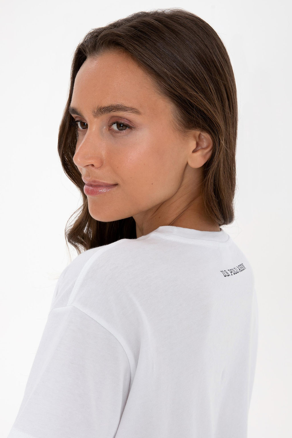 Kad_n Beyaz Ti__rt - U.s. polo assn фото 2