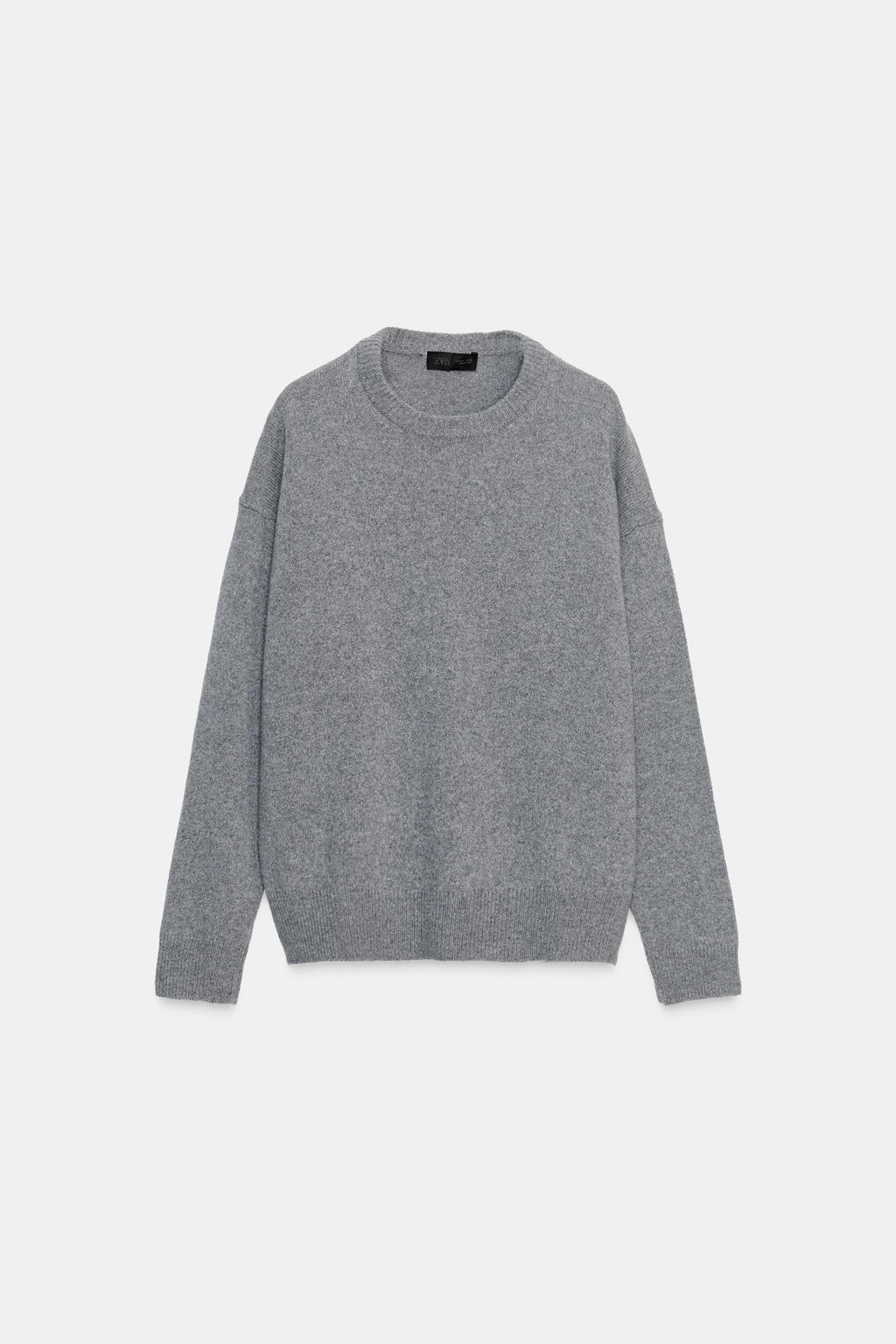 CASHMERE AND WOOL LONG SLEEVE SWEATER - Zara фото 3