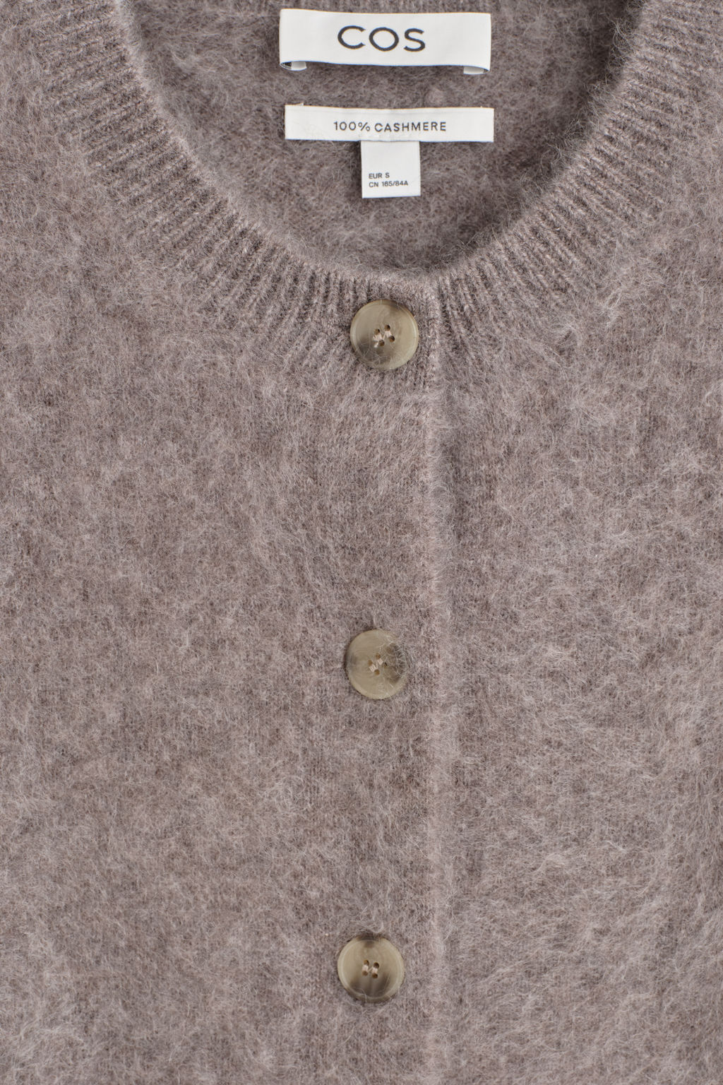 C?RDIGAN CASHMERE CEPILLADO CON CUELLO REDONDO - H&m фото 10