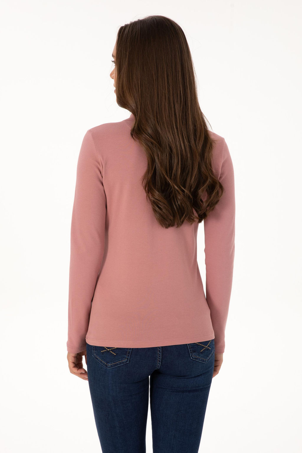 Kad_n Orkide Basic Sweatshirt Sepette S_rpriz _ndirim - U.s. polo assn фото 5