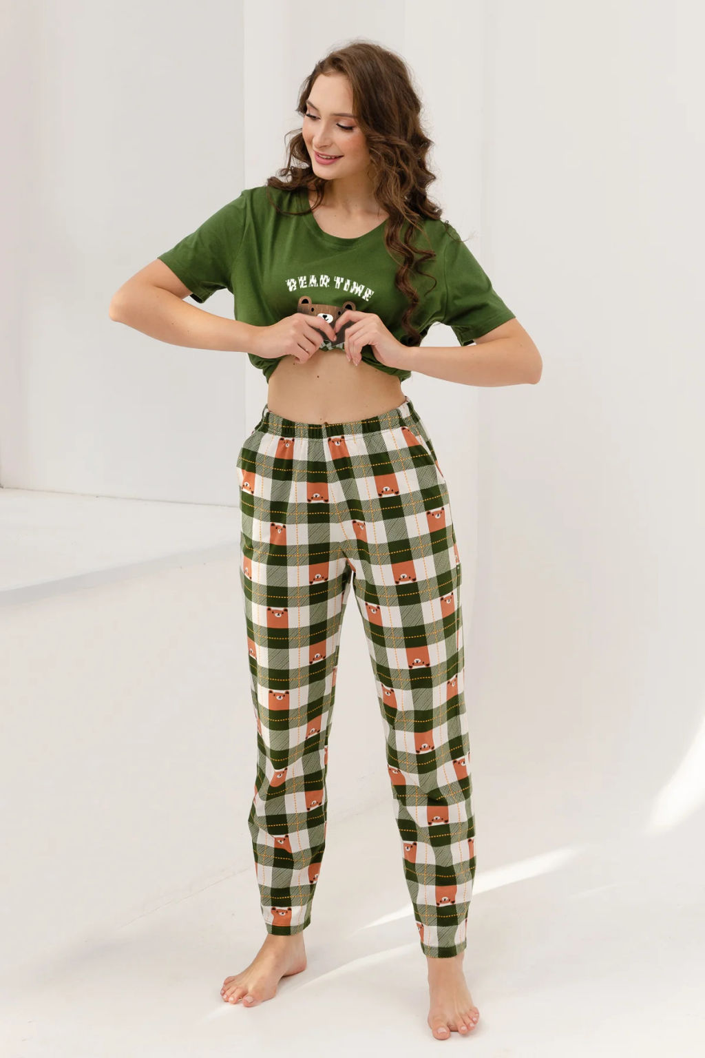 100% Хлопок  Пижама  Вечеринка - Оптима фото 4