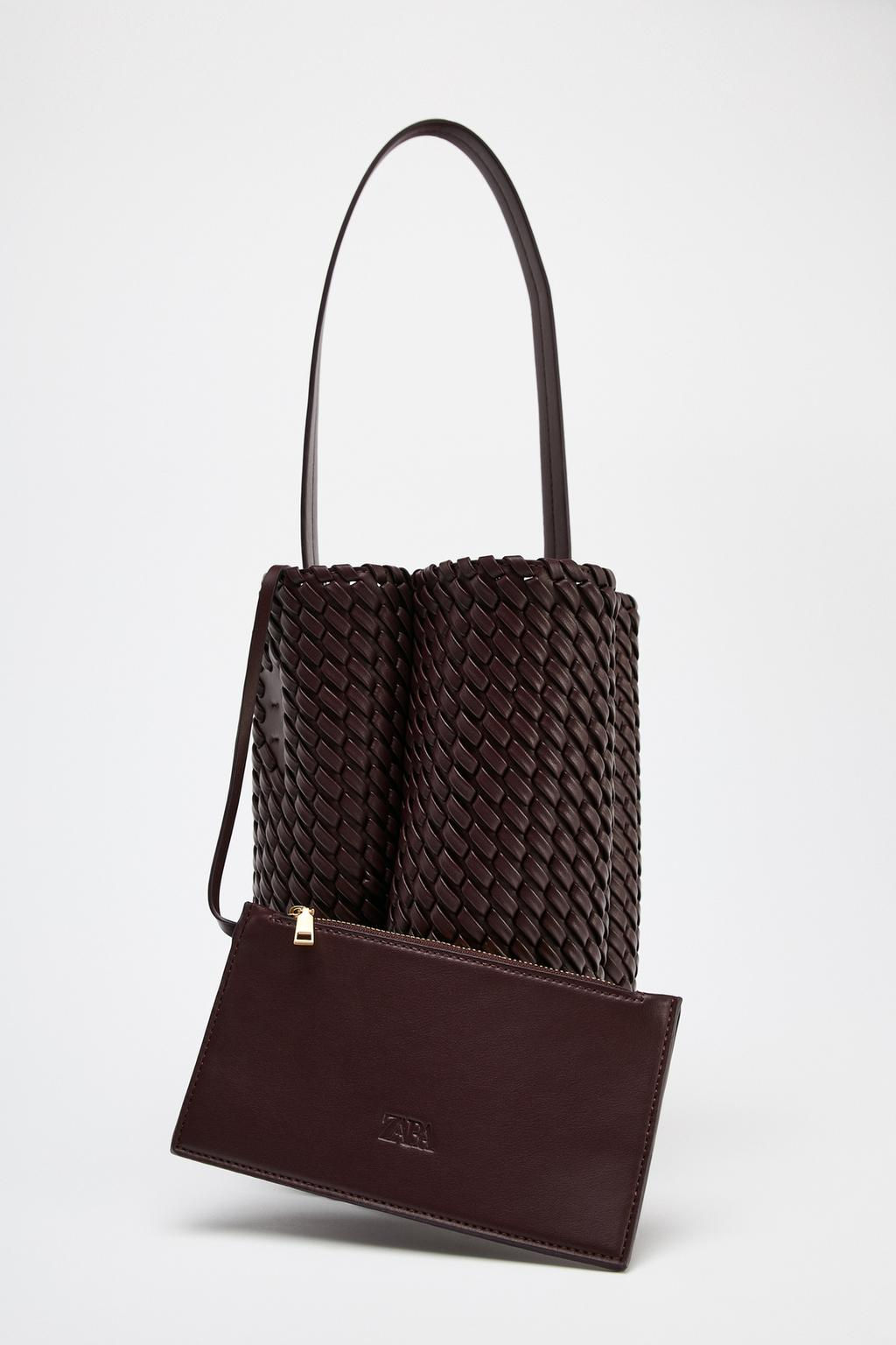BRAIDED BUCKET BAG - Zara фото 4