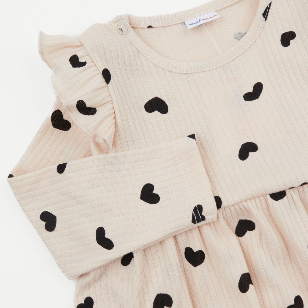 Боди-платье лапша 1820700105