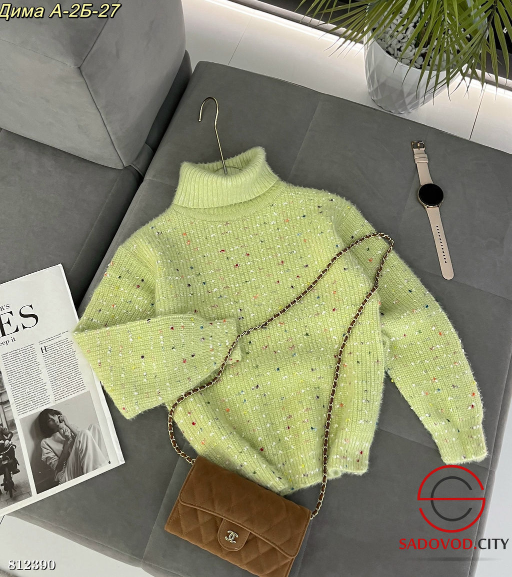 Кофта для девочки с высоким горлом - Bruno фото 4