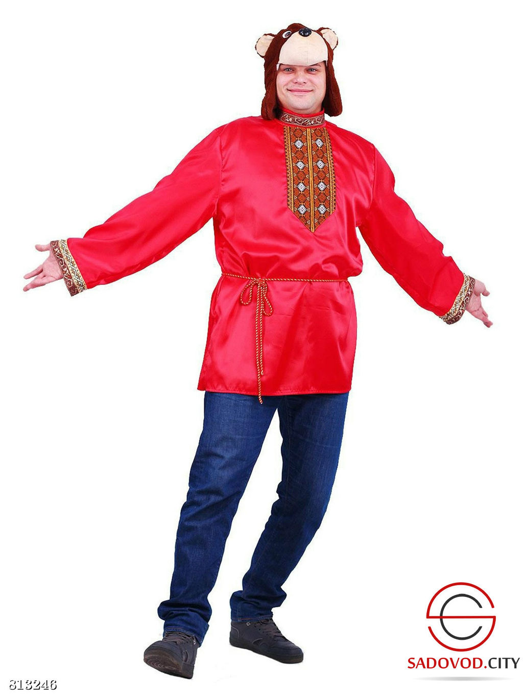 Комплектация костюма: рубаха и шапка-маска