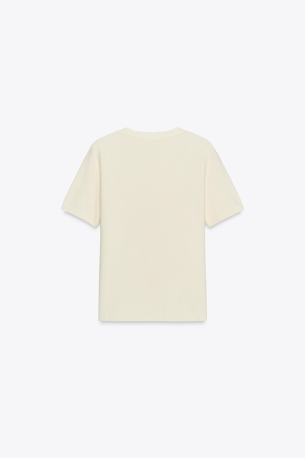 SOFT-TOUCH SHORT SLEEVE KNIT TOP - Zara фото 26