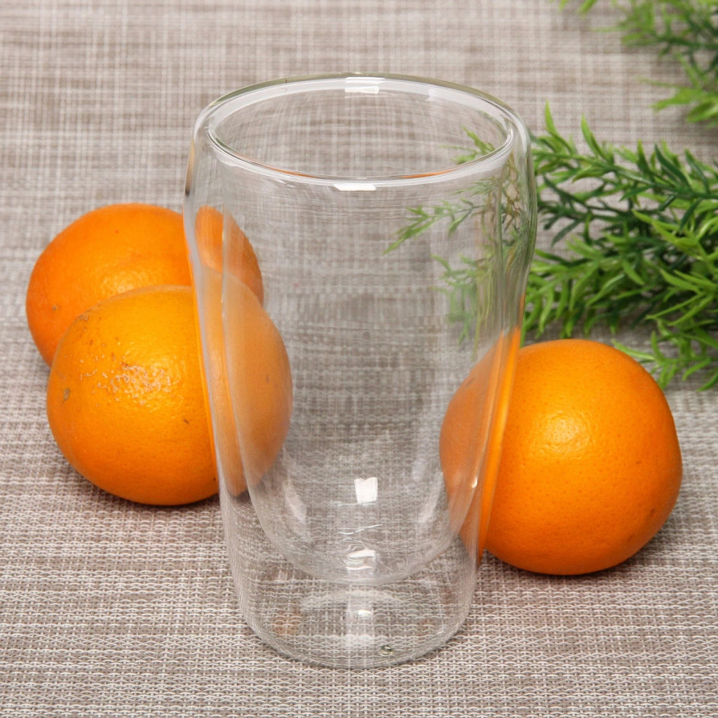 Стакан стеклянный с двойными стенками 450мл "Хай-Тек" LCWB5758