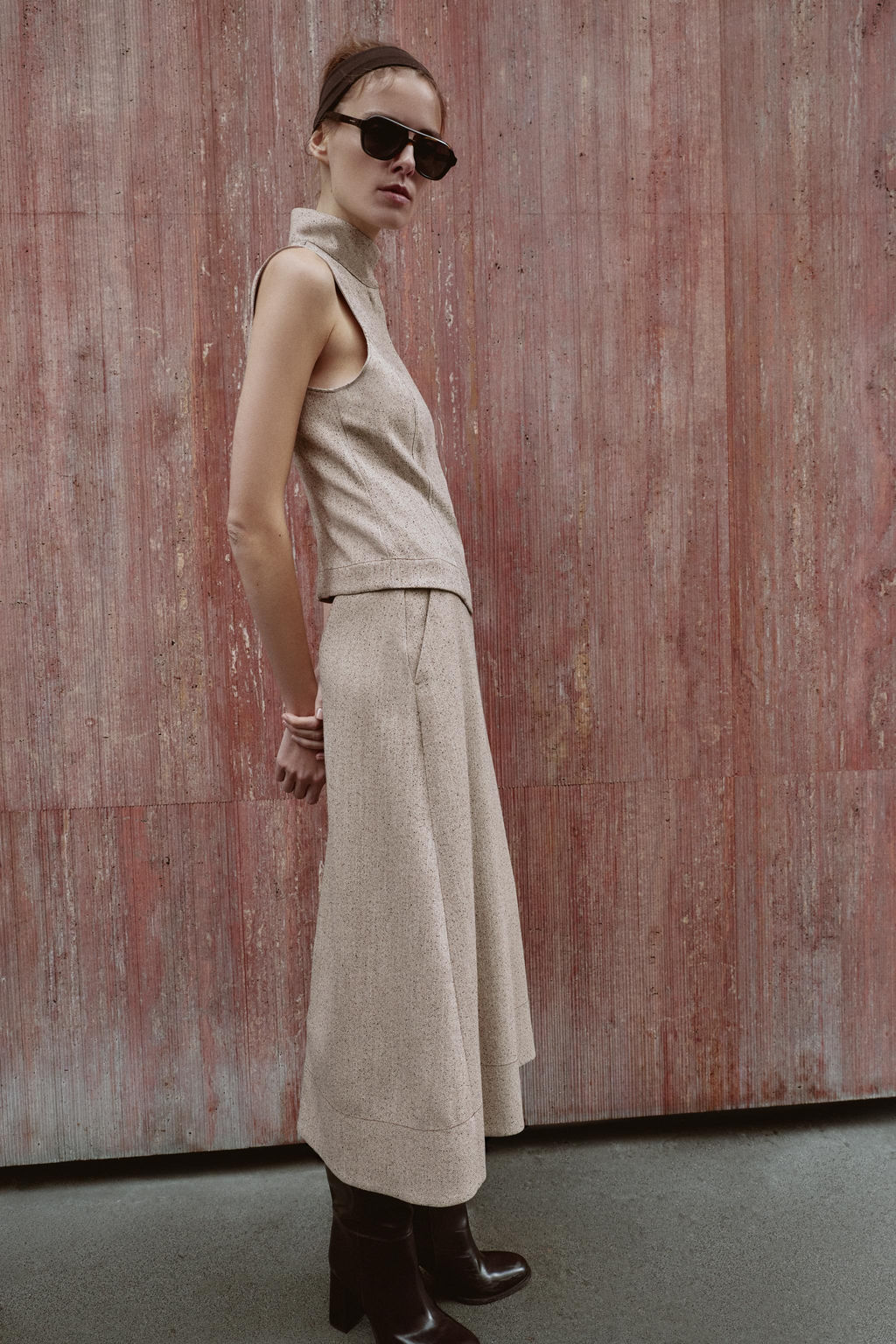 SLEEVELESS HIGH NECK TOP - Zara фото 3