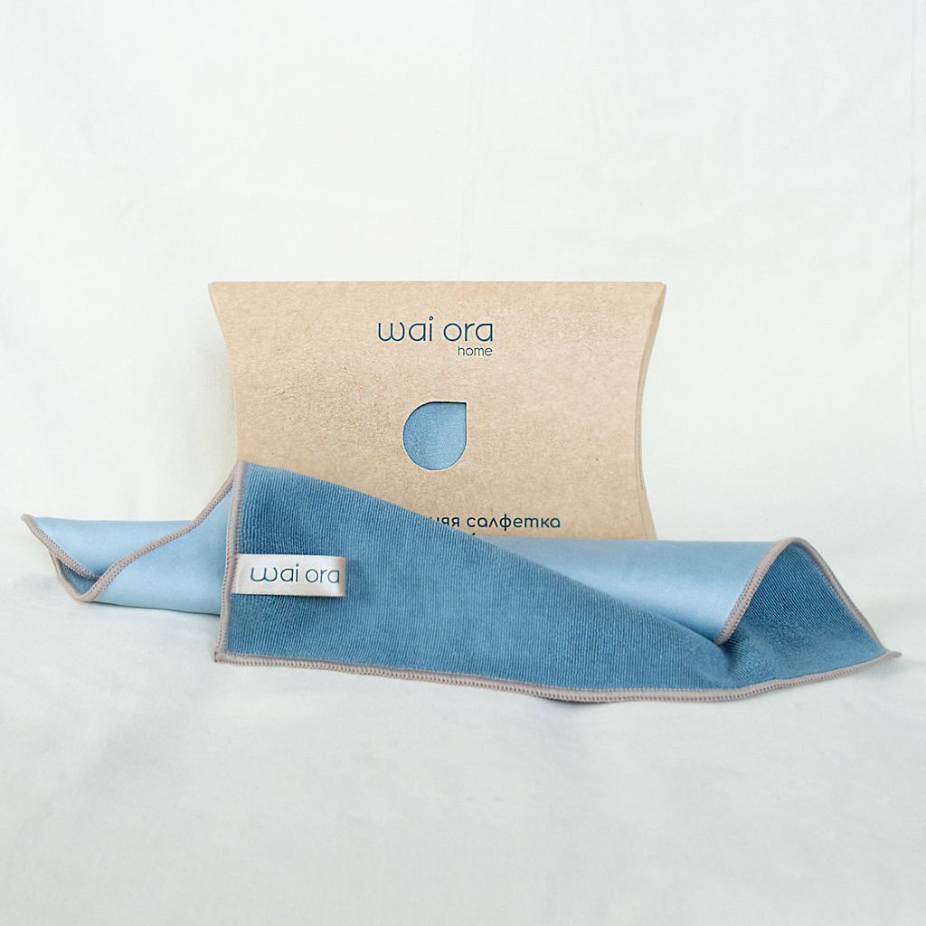 Двухсторонняя салфетка 2in1 MAX (Голубая сталь) - Wai ora фото 5