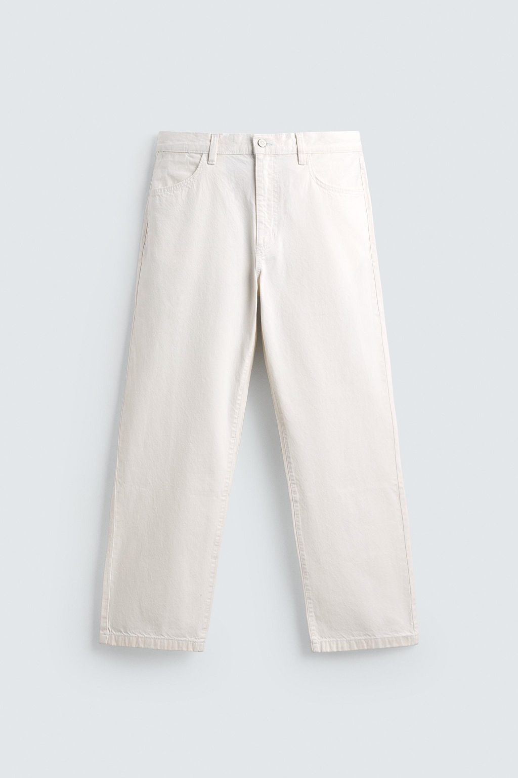 JEANS RELAXED FIT / Blanco - Zara фото 7
