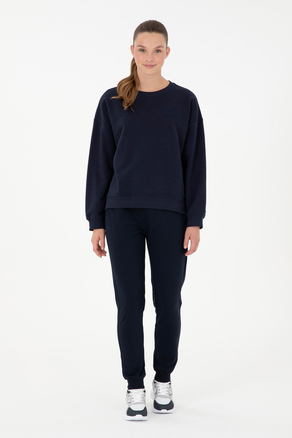 Женские темно-синие спортивные штаны - U.s. polo assn фото 3