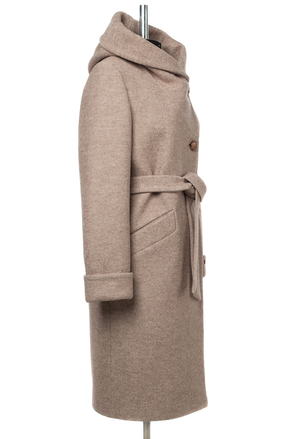 01-10538 Пальто женское демисезонное (пояс) - El podio фото 8