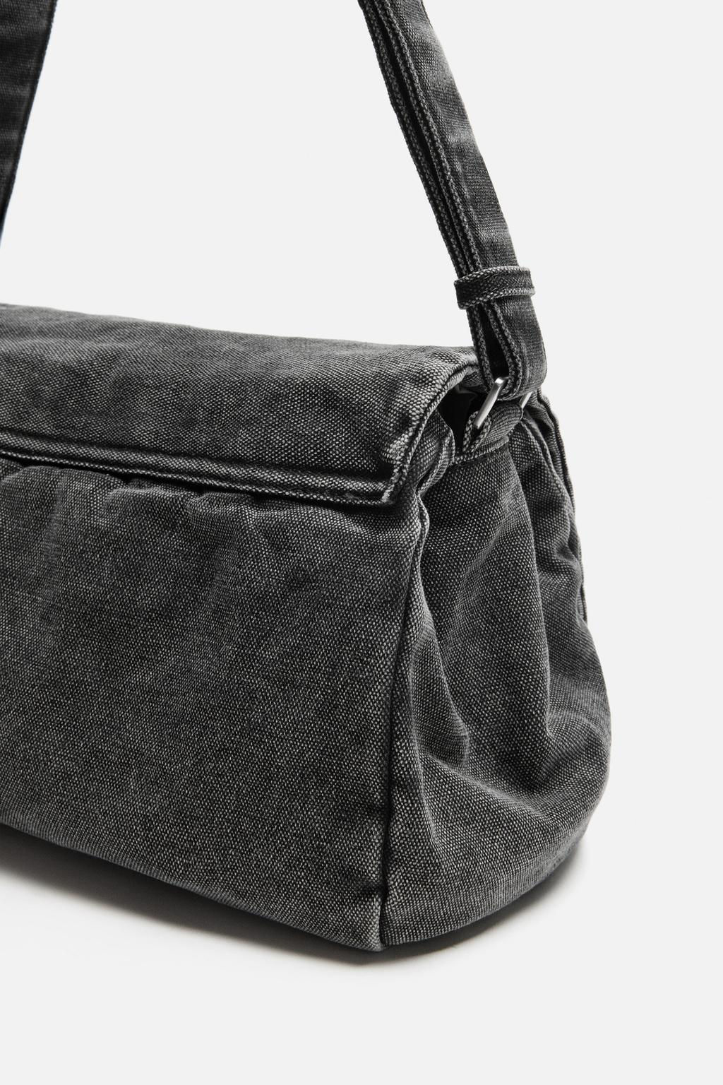 CROSSBODY BAG WITH FOLDOVER FLAP - Zara фото 5