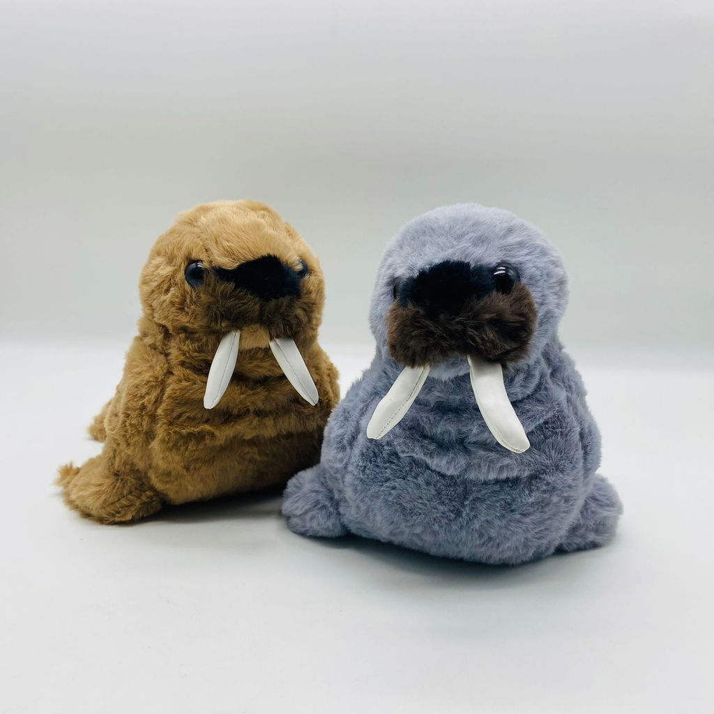 Мягкая игрушка Морж пушистый 18 см (арт. YE23811-1) - Storyland фото 2