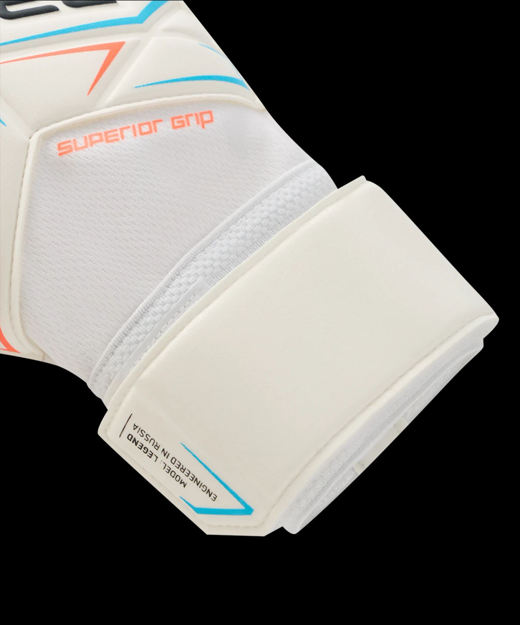 Перчатки вратарские JOGEL Legend SL3 Roll Flat, белый  фото 4