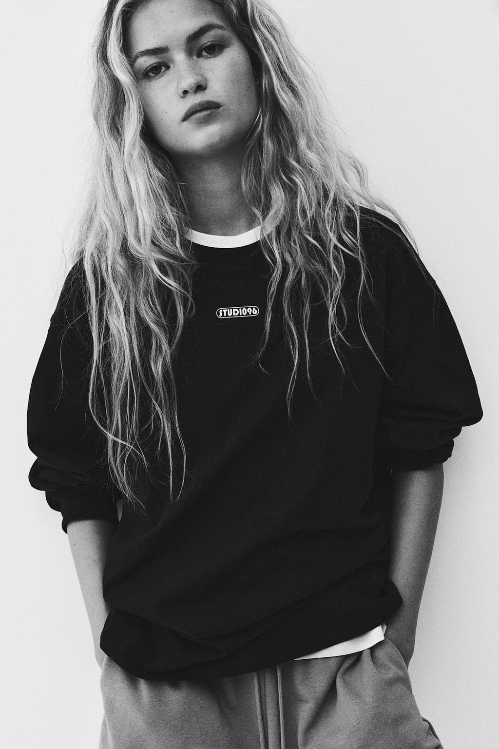 Camiseta de manga larga en punto - H&m фото 2