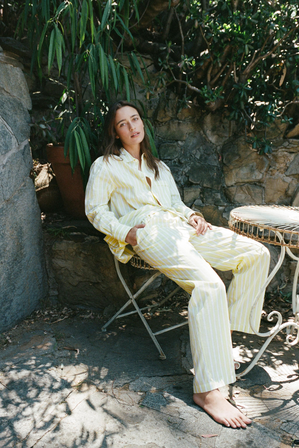 STRIPED PYJAMA SHIRT - Zara фото 2