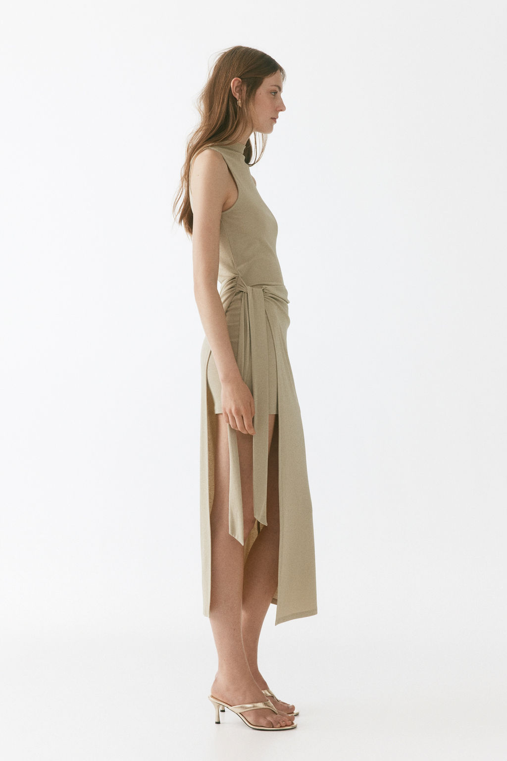 Vestido de canal? con panel decorativo - H&m фото 7