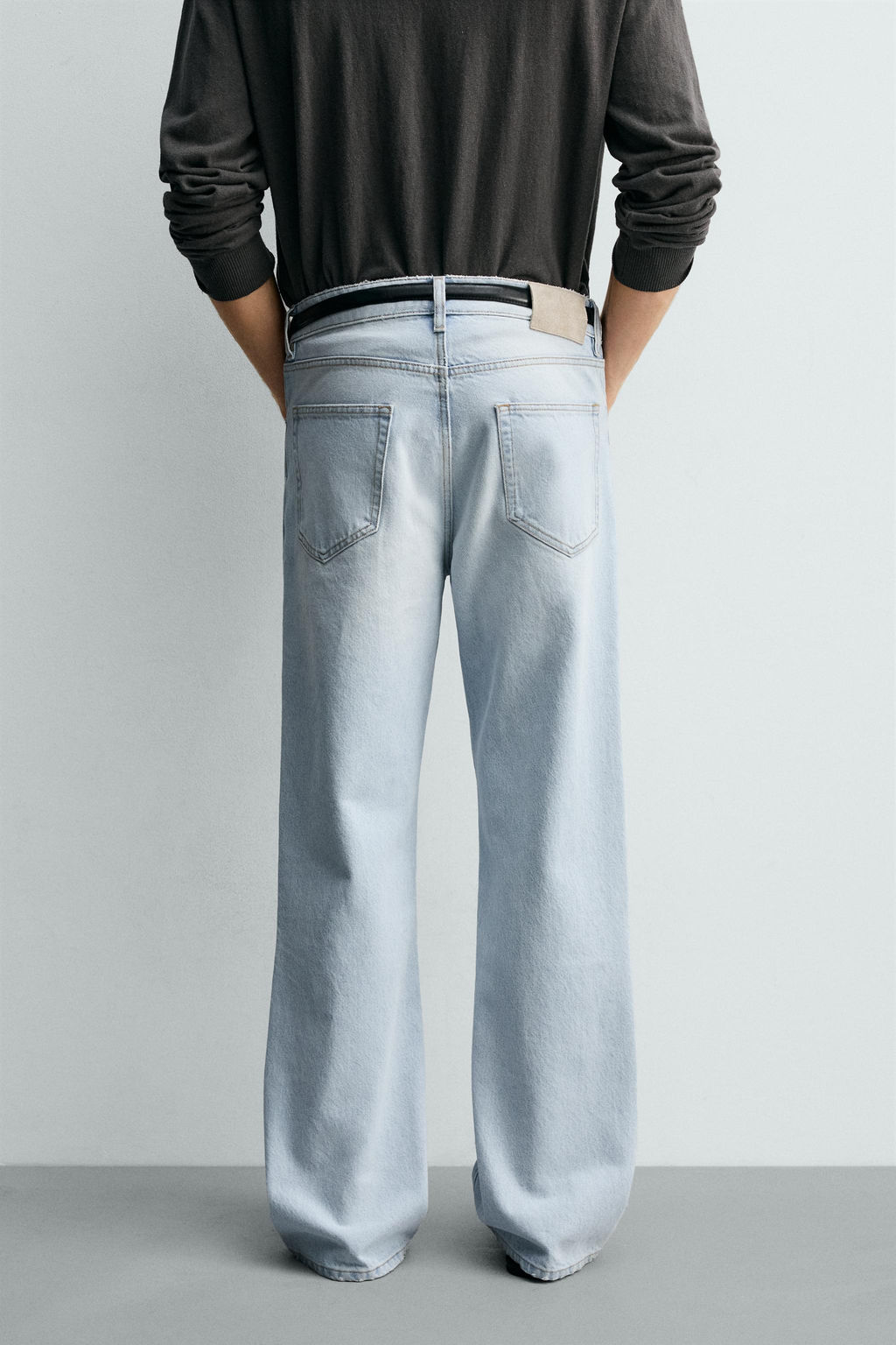 JEANS FLARE FIT / Azul claro - Zara фото 3
