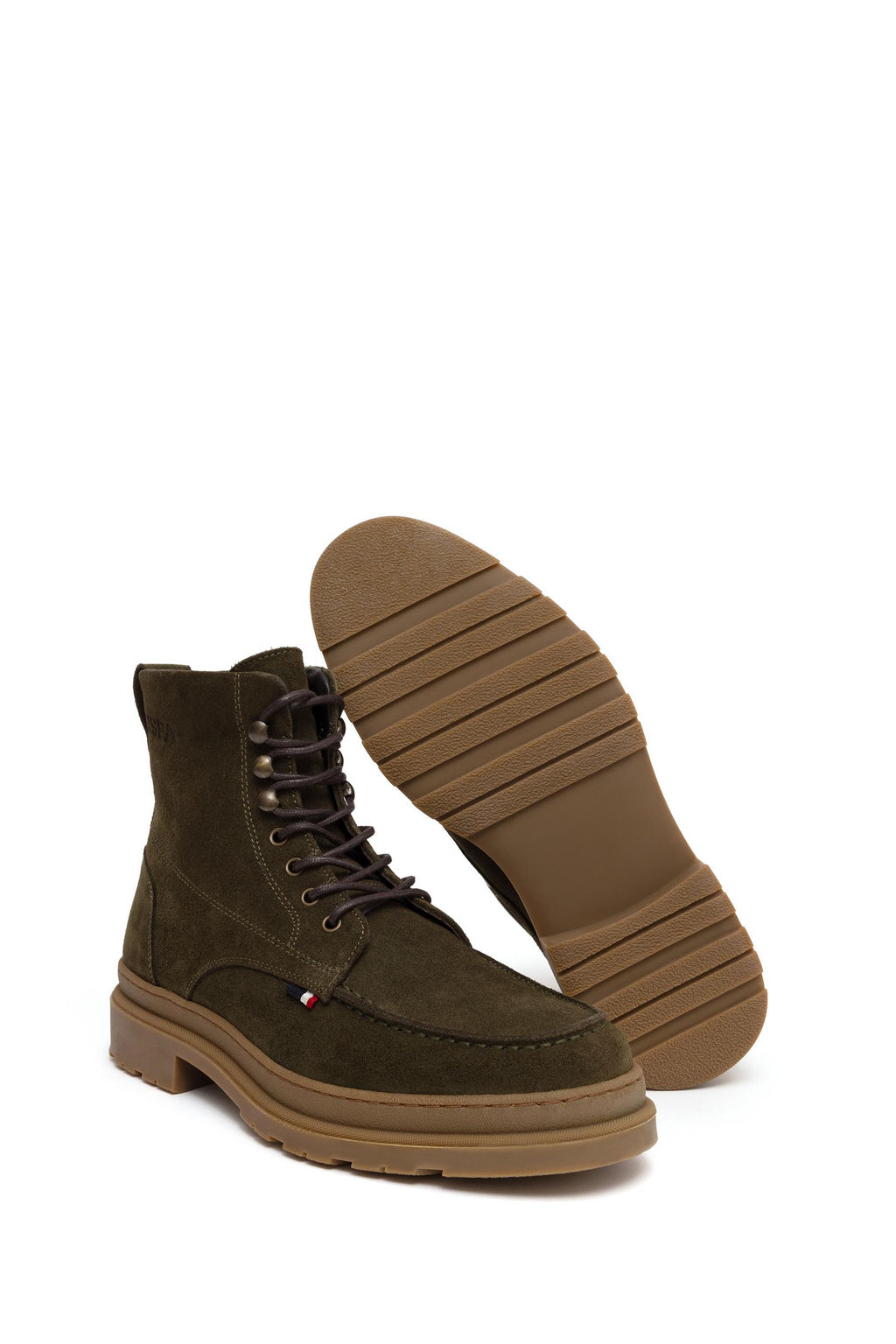 Мужские ботинки цвета хаки Неожиданная скидка в корзине - U.s. polo assn фото 4