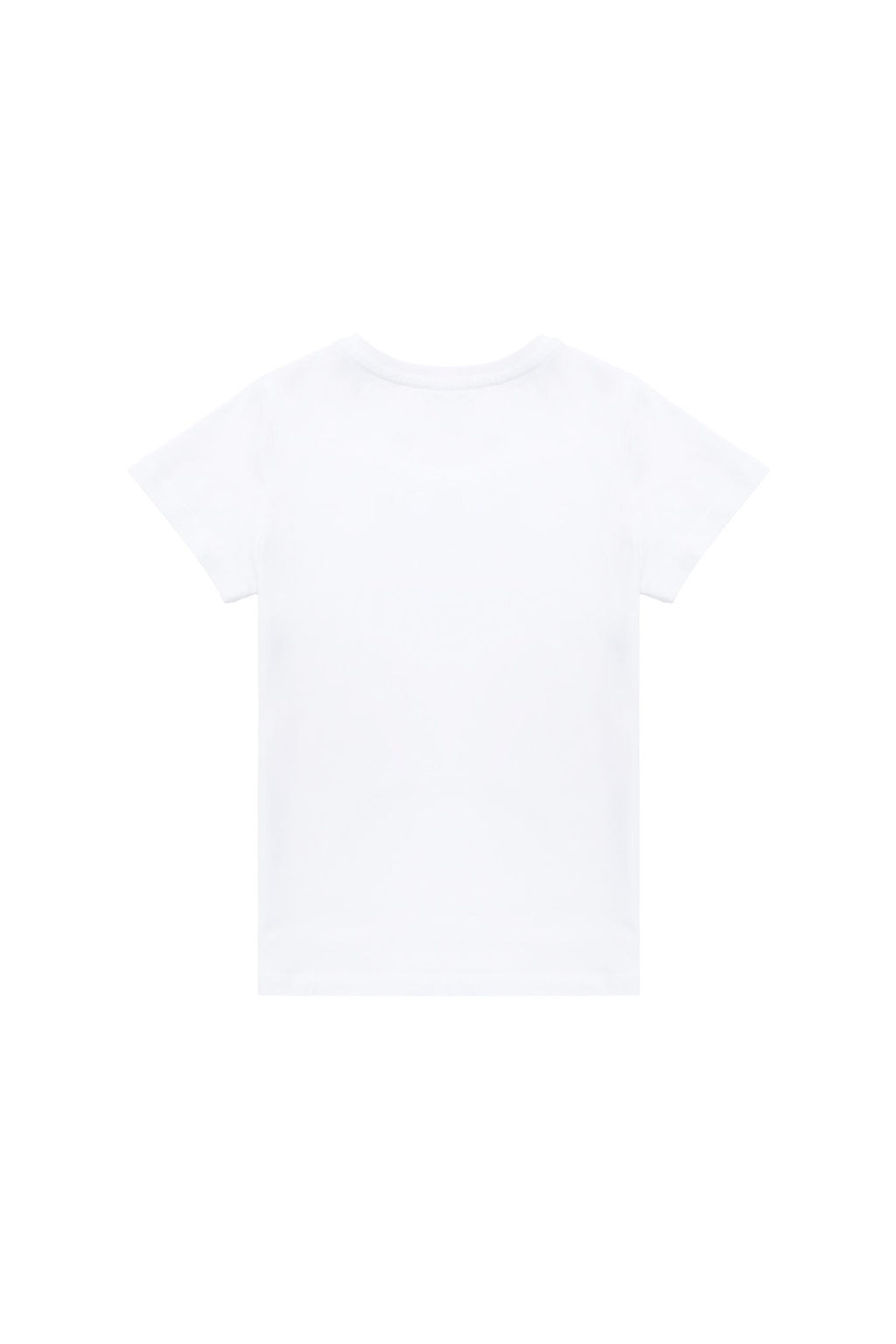 Белая футболка с круглым вырезом для мальчиков - U.s. polo assn фото 2