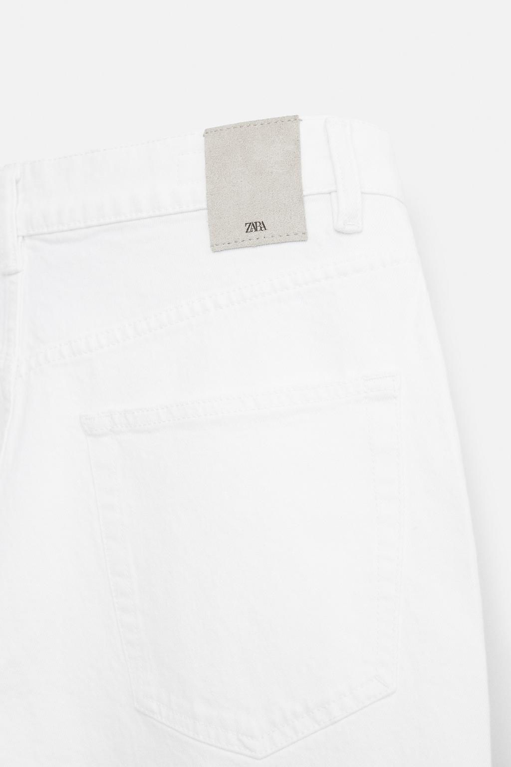 REGULAR FIT DENIM BERMUDA SHORTS - Zara фото 42