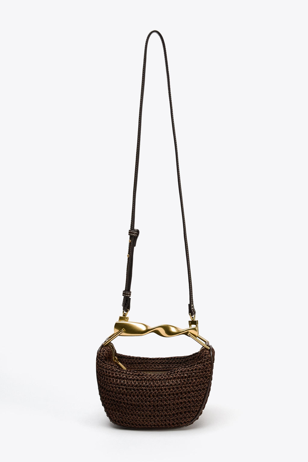 MINI BAG WITH METAL HANDLE