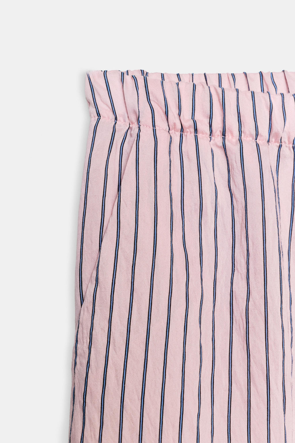 PANTAL?N PIJAMERO RAYAS / Rosa / Blanco - Zara фото 8