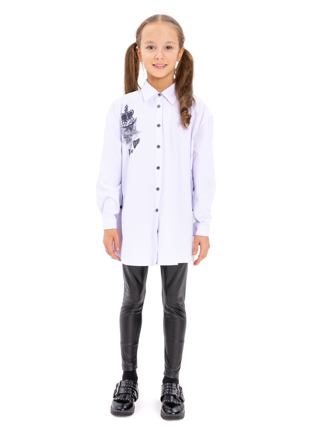 Брюки д/дев. О65372 - Карамелли фото 5