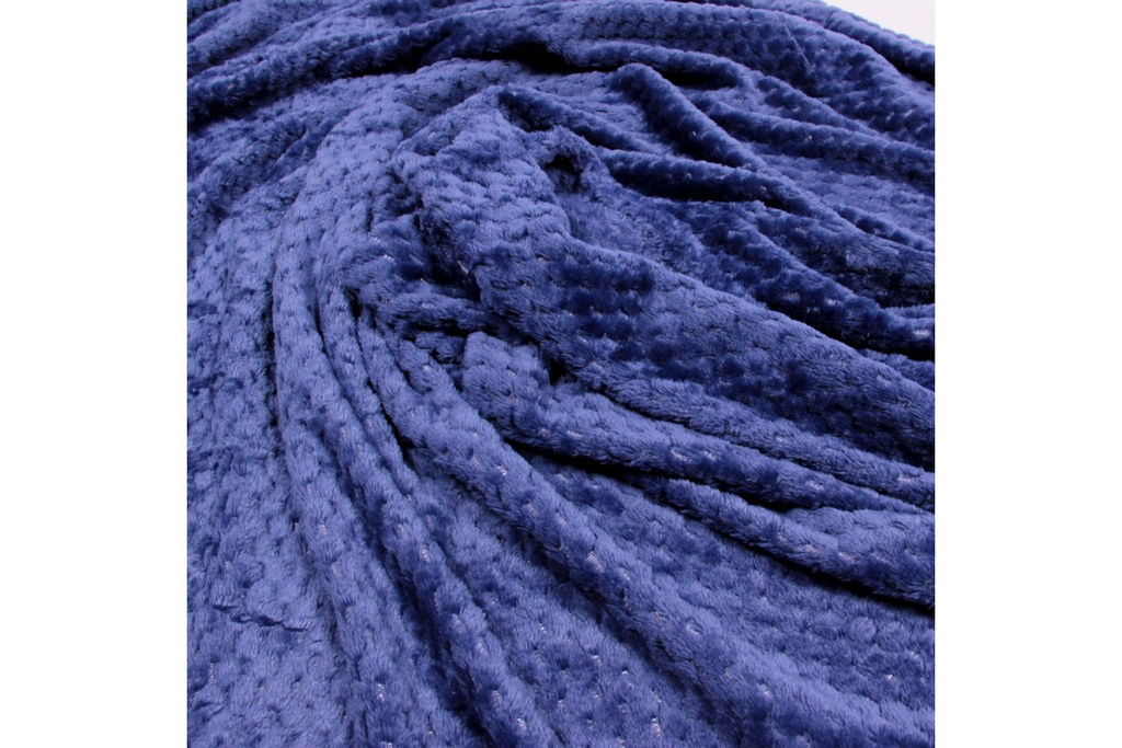 Плед велсофт Адванс-9 (синий) - Наталья-текстиль фото 3
