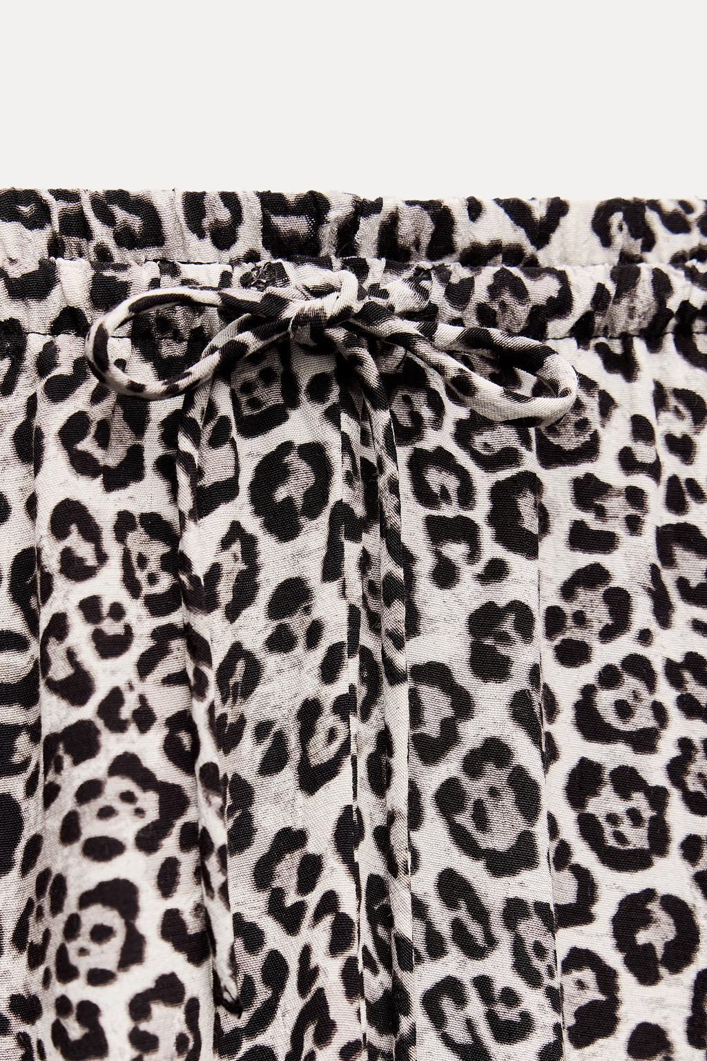 PYJAMA-STYLE TROUSERS - Zara фото 6