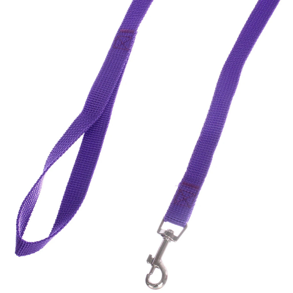 Цена за 2 шт. Шлейка с поводком 118см "Sweet puppy" размер ХL, цвет фиолетовый