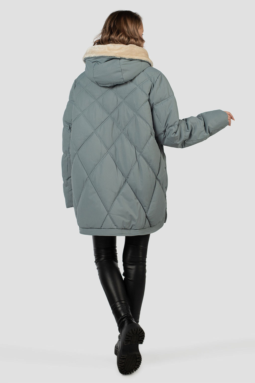 05-2257 Куртка женская зимняя (биопух 250) - El podio фото 5