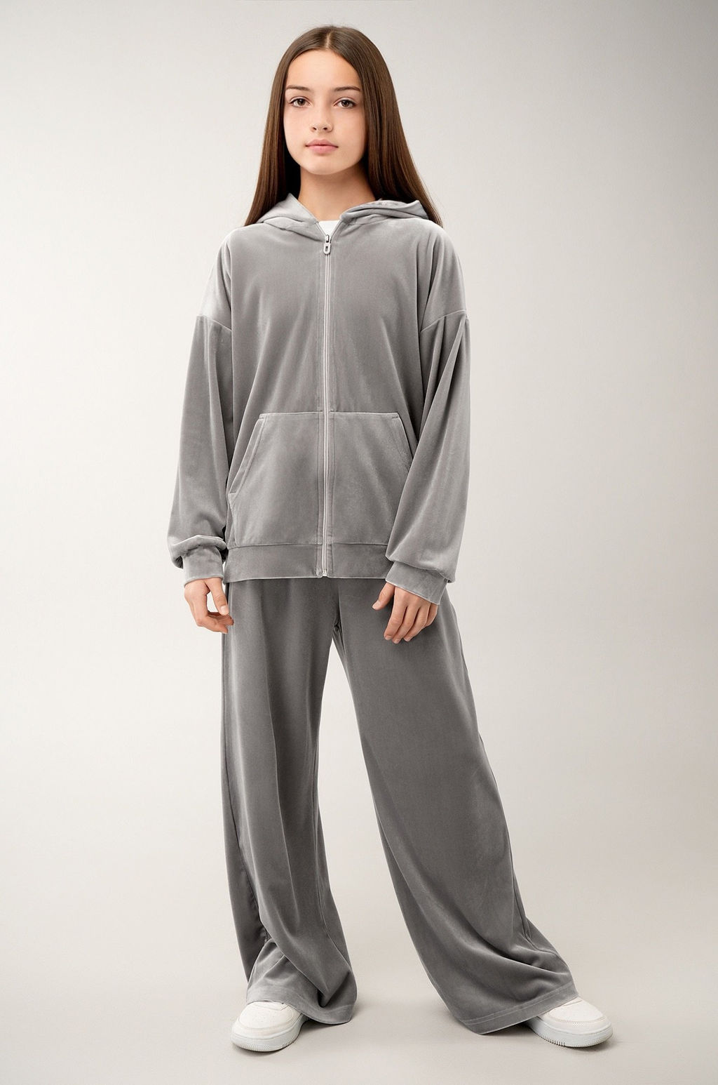 Велюровый костюм для девочки Happyfox