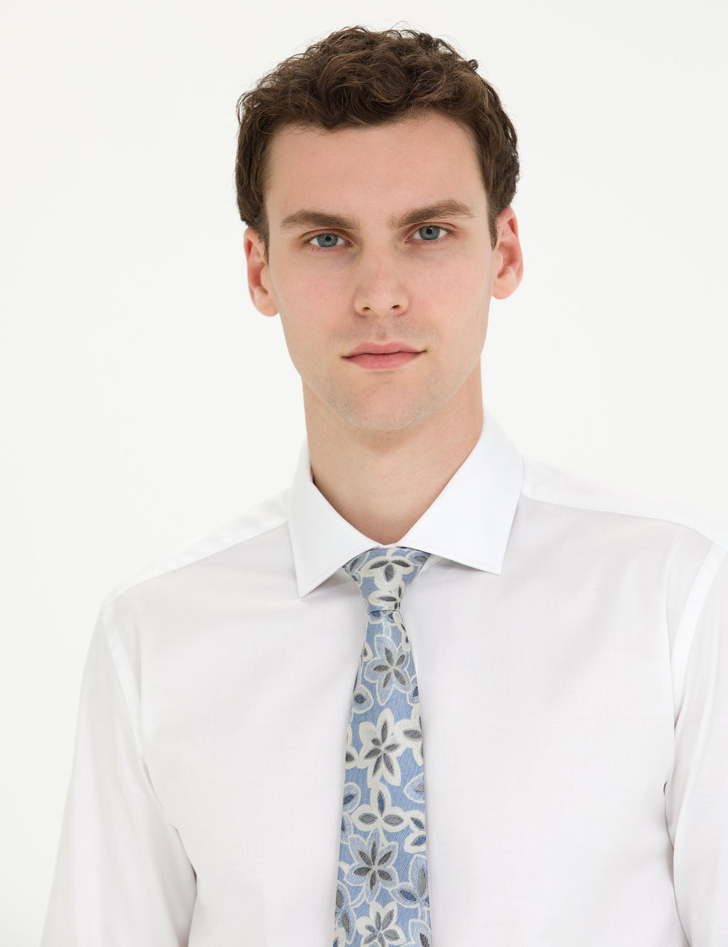 Beyaz Ex. Slim Fit Uzun Kollu Klasik G_mlek