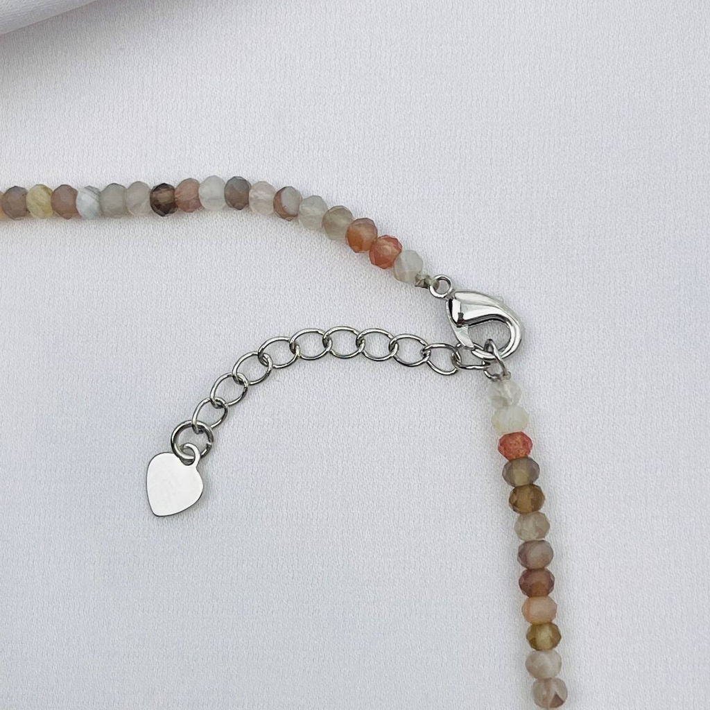 Бусы-Чокер из ботсванского Агата 38 см +