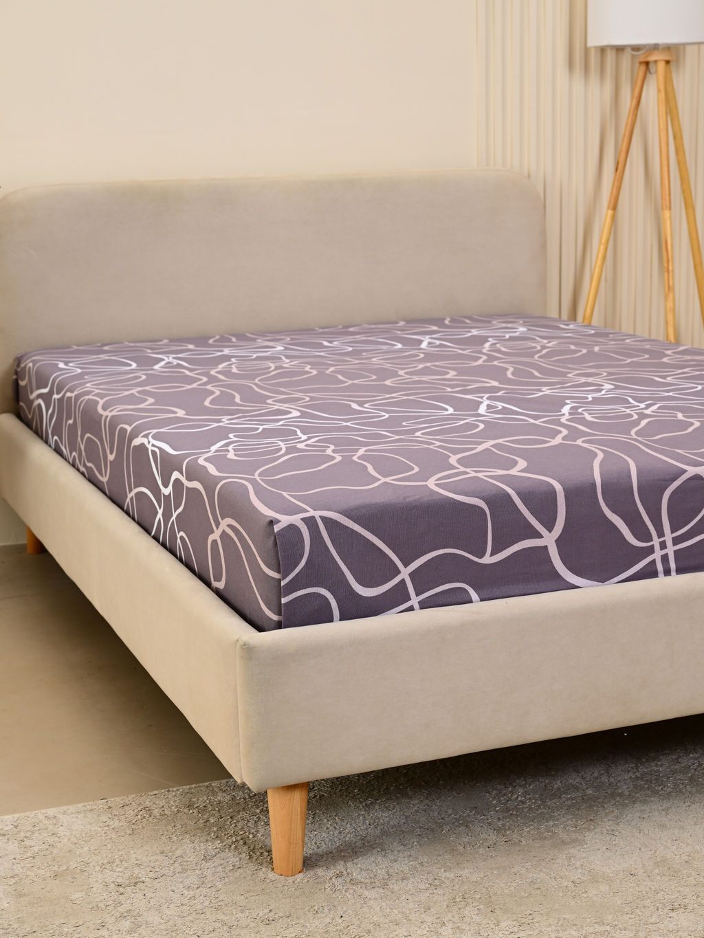 Простыня бязь люкс - Изгибы 180х215