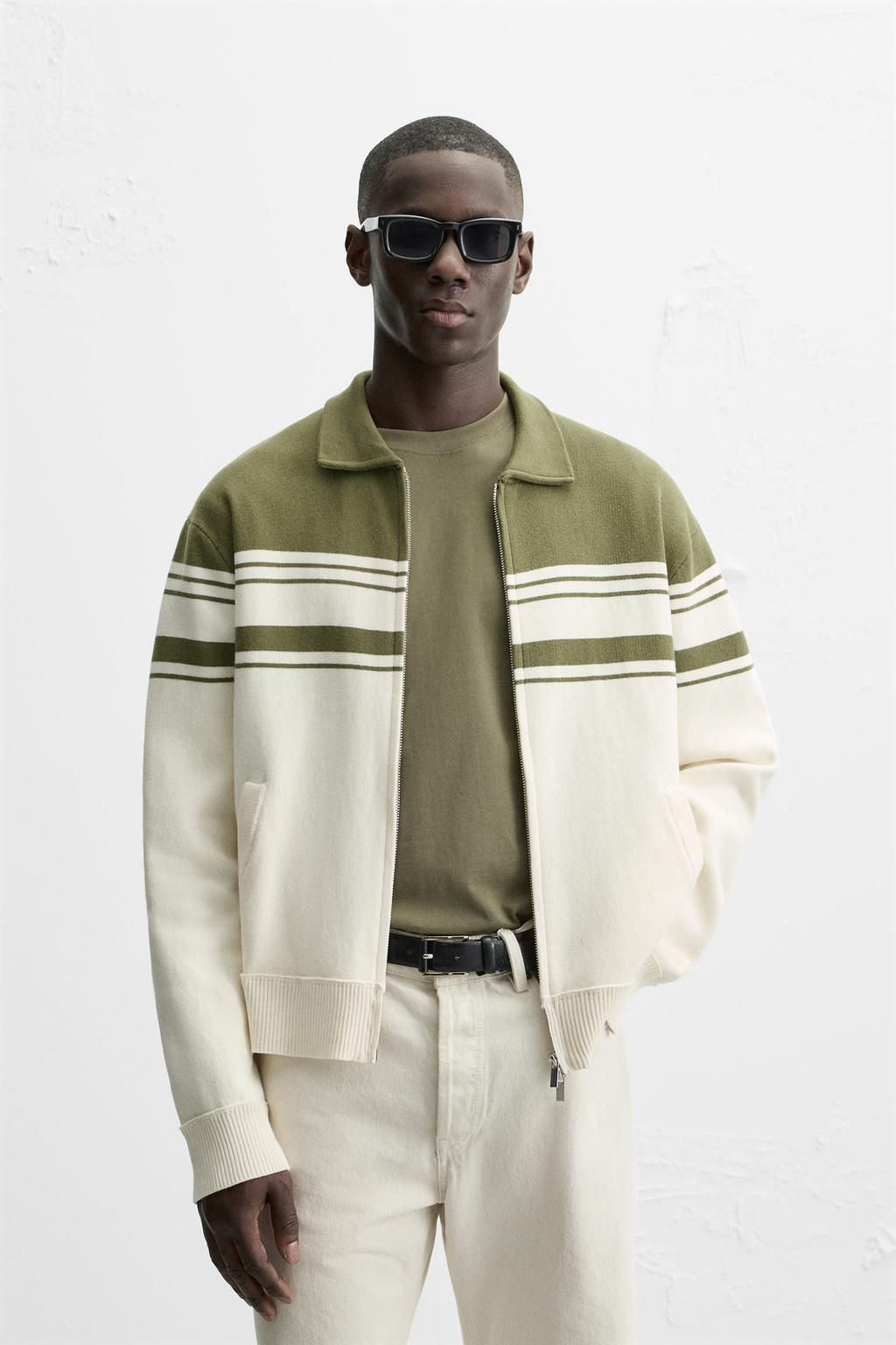 ZIP-UP KNIT JACKET - Zara фото 12