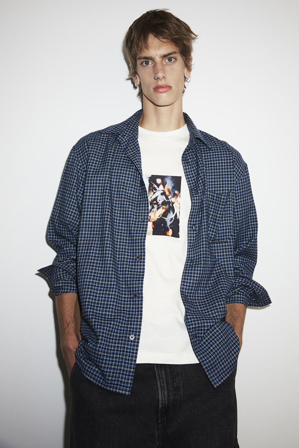 Camiseta con estampado Loose Fit - H&m фото 2