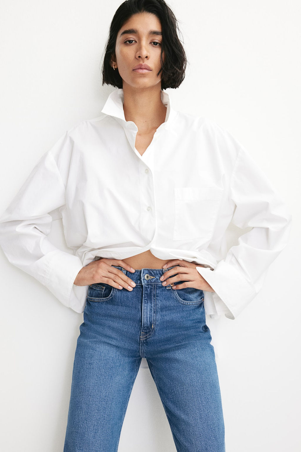 Wide High Jeans - H&m фото 2