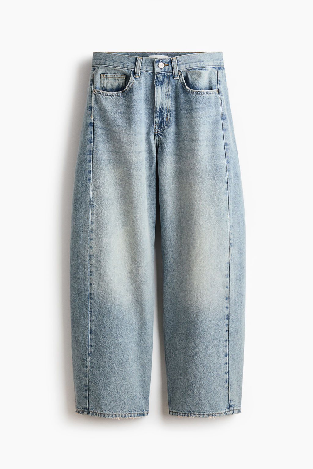Barrel Regular Waist Jeans - H&m фото 2