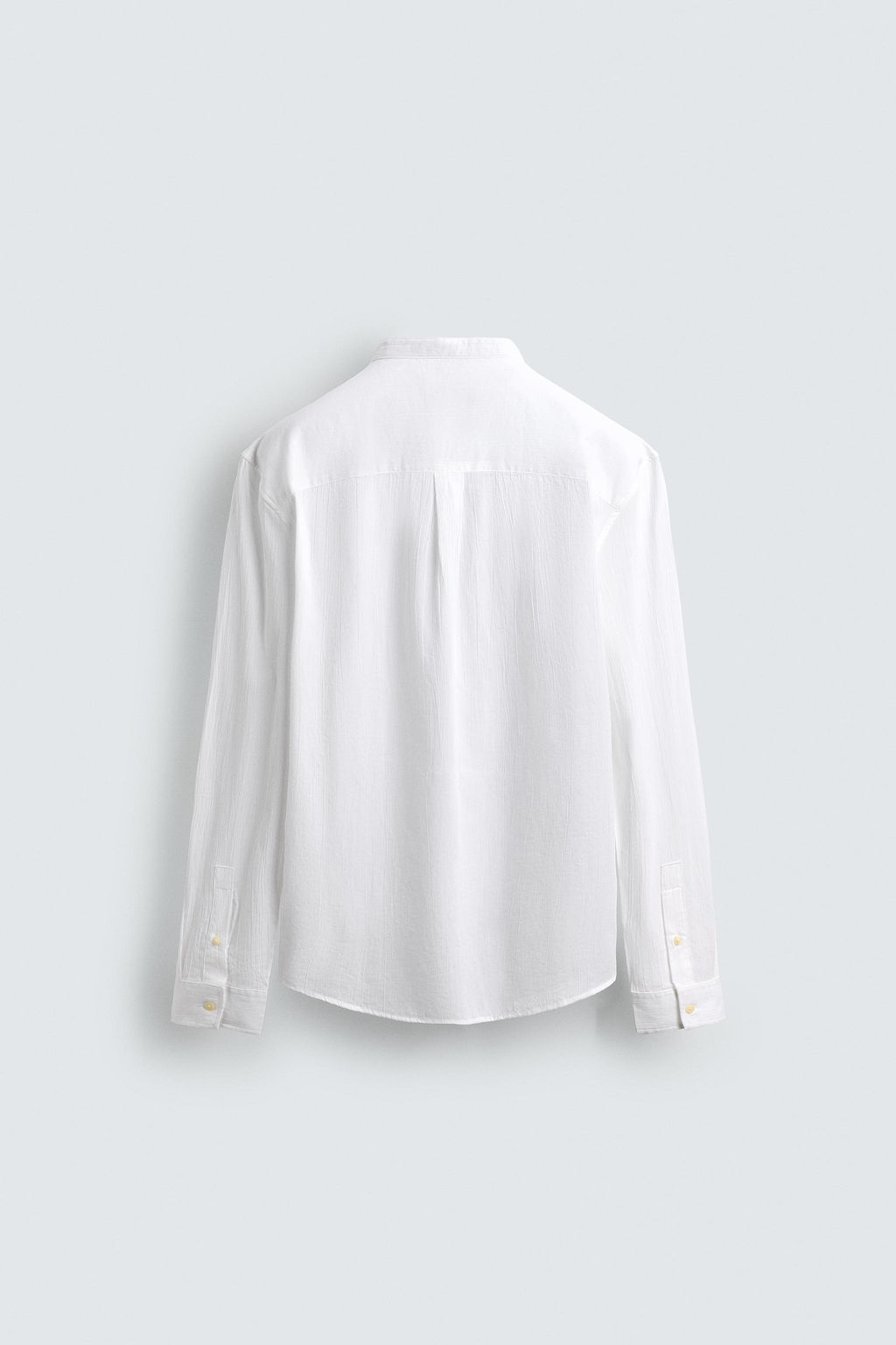 CREASED-EFFECT SHIRT - Zara фото 8